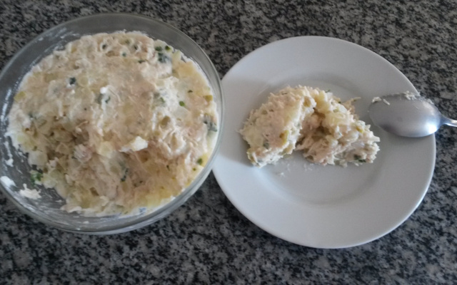 Maionese de frango leve