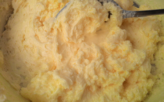 Manteiga caseira da Lissa