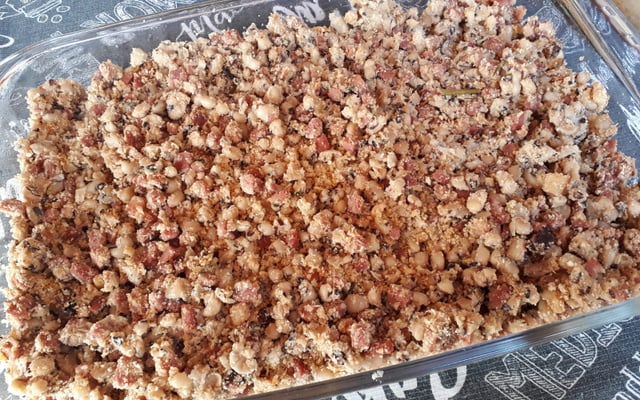 Farofa de feijão fradinho