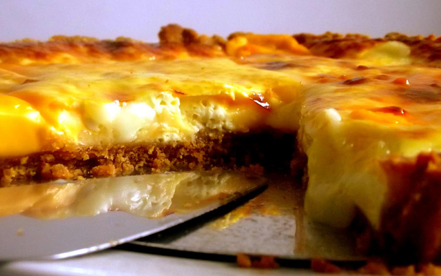 Torta quatro queijos