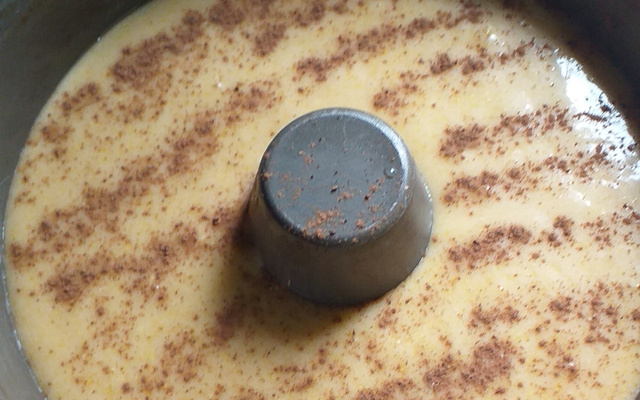 Bolo de fubá sem ovos