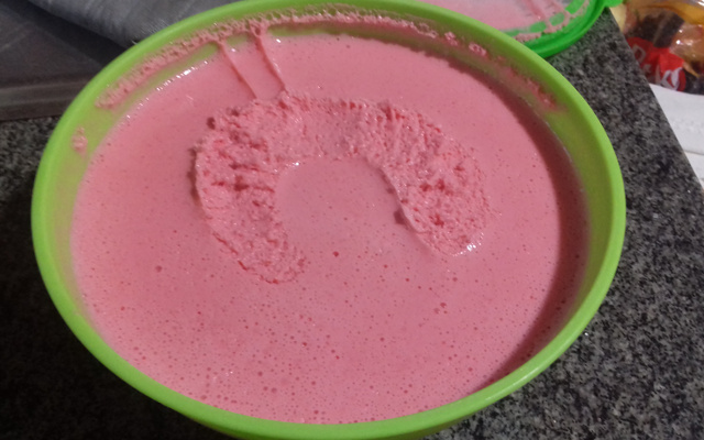 Gelatina com guaraná "gelatina delicia"