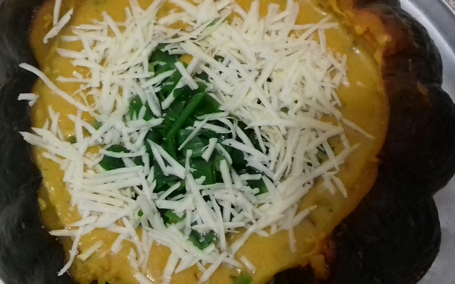 Moranga com carne seca