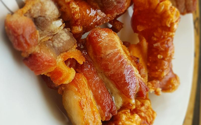 Torresmo à pururuca