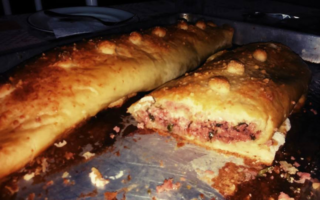 Pão enrolado da Kuca