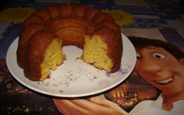 Bolo cremoso de milho - Pamonha assada