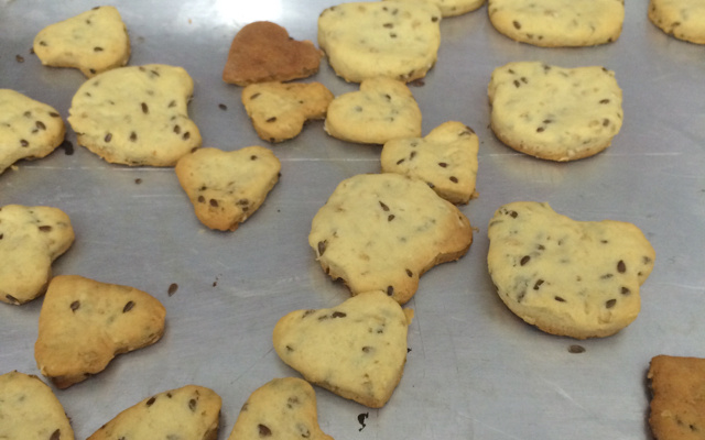 Biscoito amanteigado de goiabada