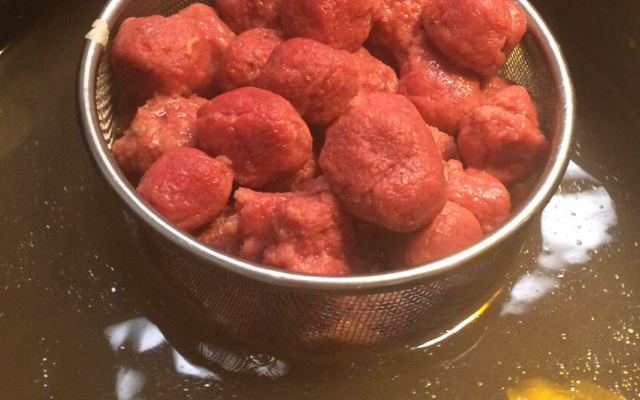 Nhoque de beterraba e batata doce