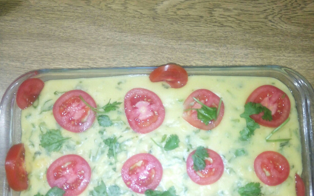 Polenta ao creme de couve