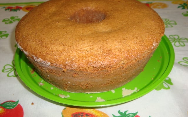 Bolo de fubá da Sandra