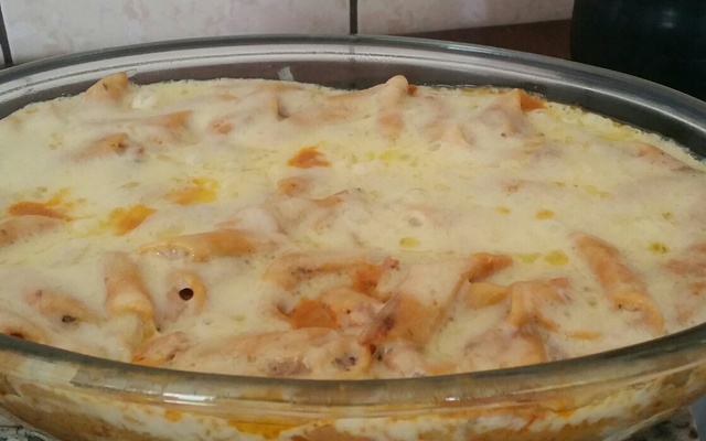 Lasanha de panela de pressão