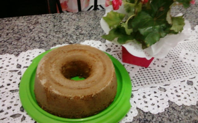 Bolo de fubá molhadinho