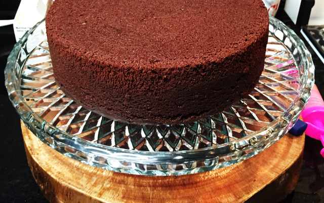 Bolo de chocolate Belga