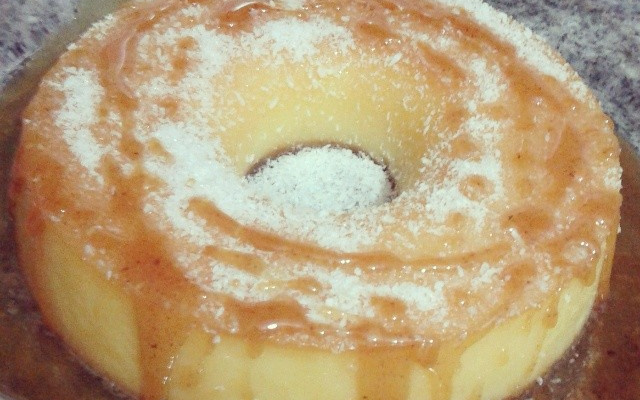 Pudim de coco sem leite condensado