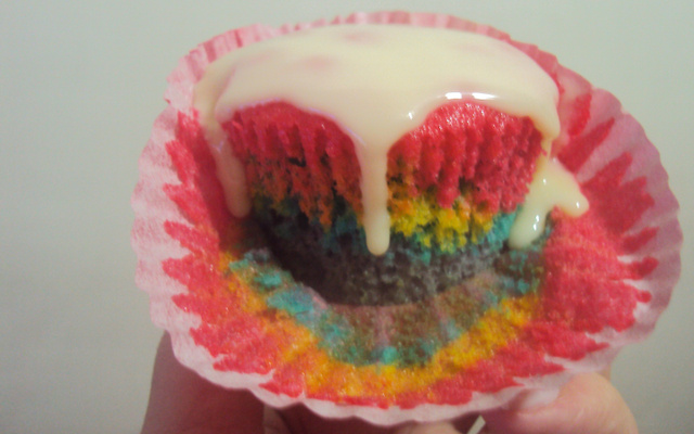 Cupcake Arco-íris