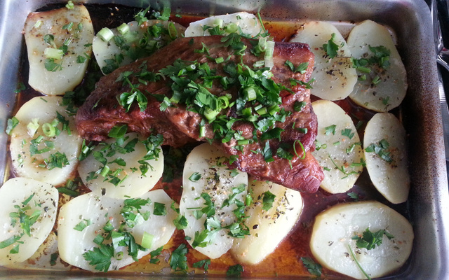 Maminha ao forno deliciosa