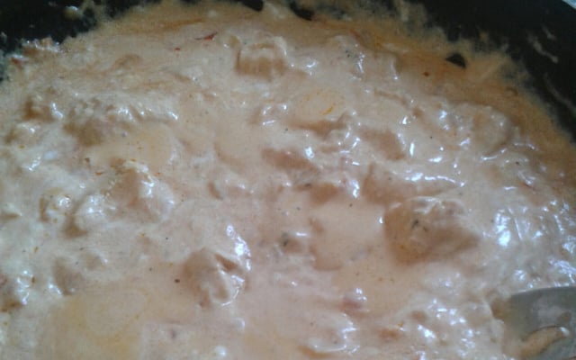 Estrogonofe de frango