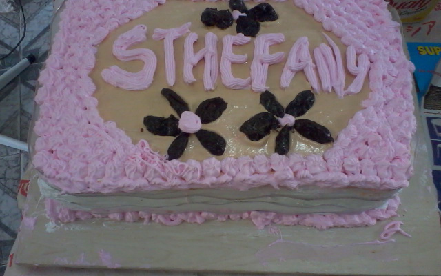 Bolo de festa confeitado fácil