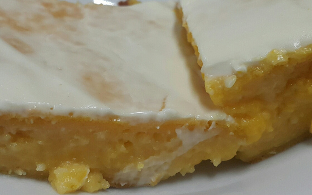Bolo de abóbora gelado com cream cheese