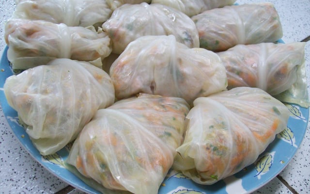 Repolho recheado light