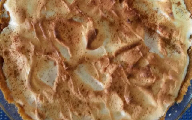 Doce de banana com doce de leite