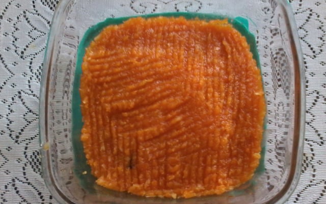 Doce de abóbora simples