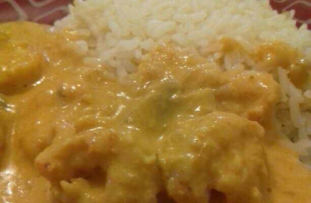 Estrogonofe de camarão