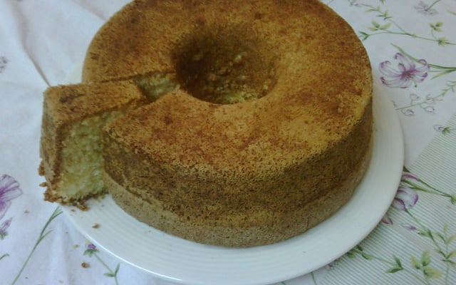 Bolo de laranja de liquidificador