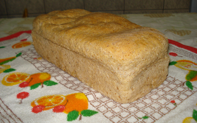 Pão enriquecido com farelo de trigo