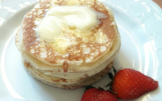 Panquecas americanas - altas e fofinhas