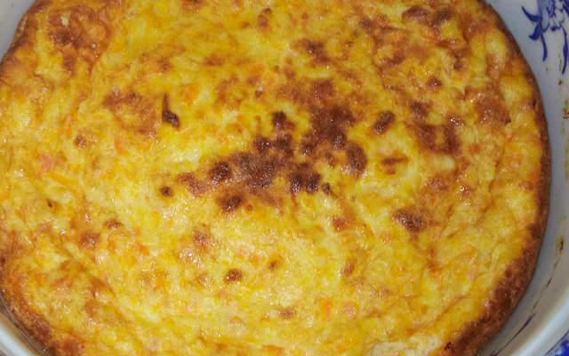 Souflé de cenoura