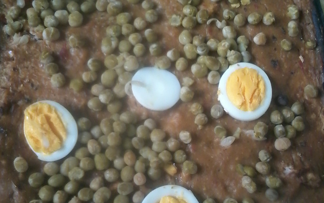 Lasanha de pão integral e sardinha