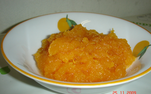 Doce de abóbora com coco