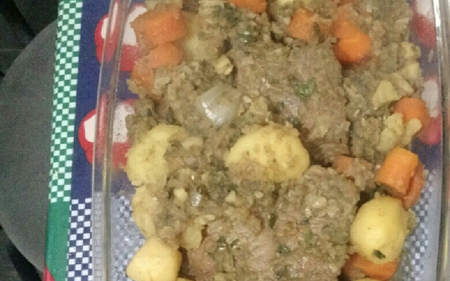 Alcatra na panela de pressão