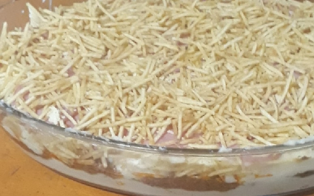 Escondidinho de batata com carne moída