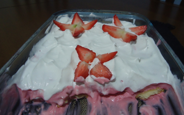 Pavê de morango especial