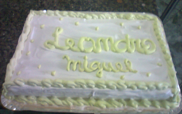 Bolo de aniversário