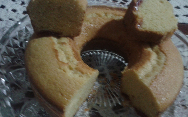 Bolo de milho de liqüidificador