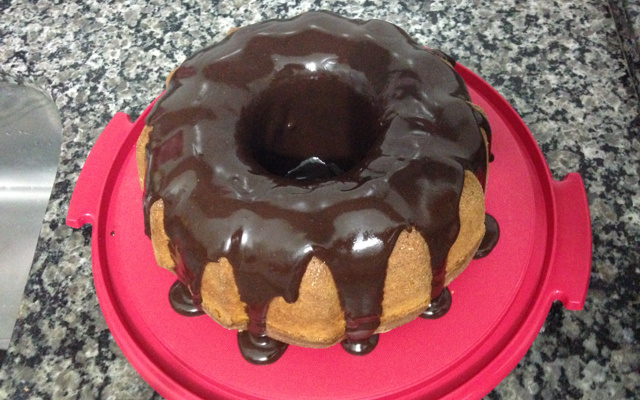 Cobertura de chocolate cremosa