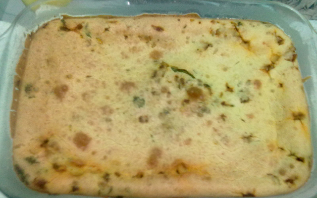 Torta deliciosa de sardinha