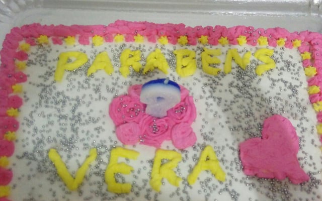 Bolo pão-de-ló com chantilly