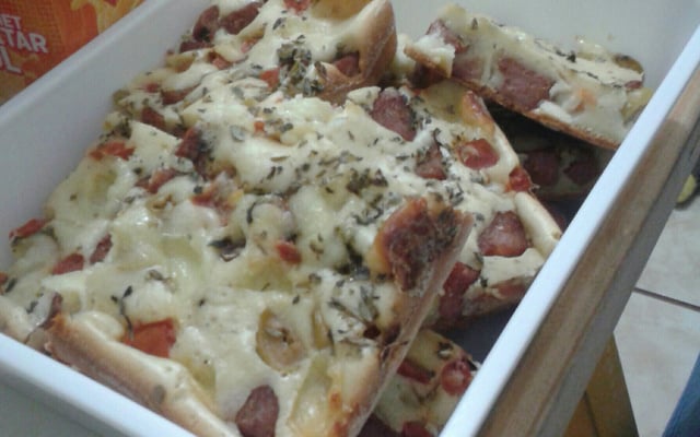 Torta de linguiça toscana