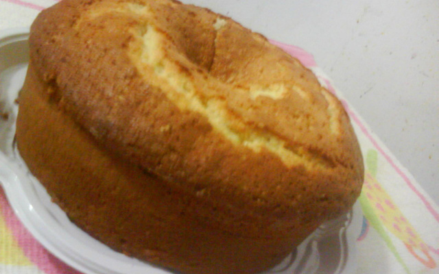 Bolo de polvilho doce com farinha