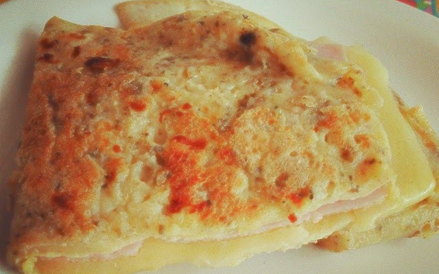 Crepioca doce ou salgada