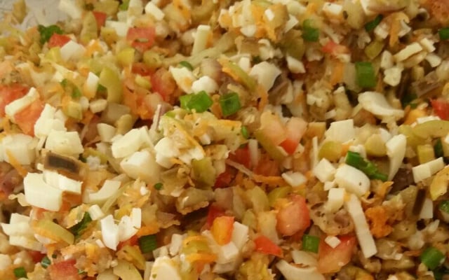 Salada de berinjela da Lis