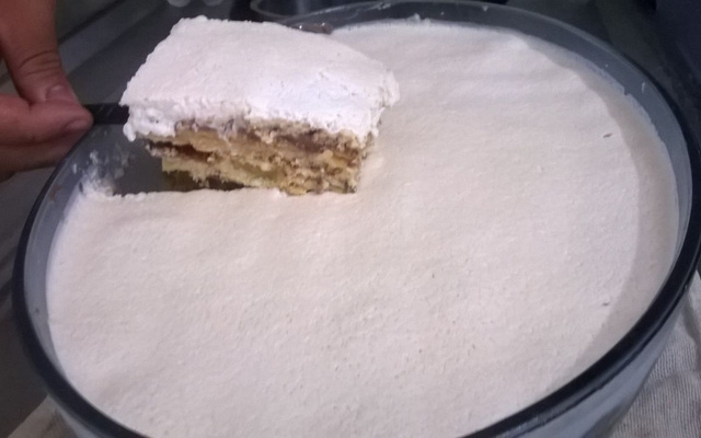 Pavê de três cores