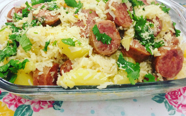 Arroz de panela de pressão