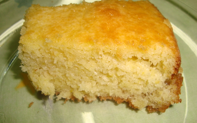 Bolo típico de laranja