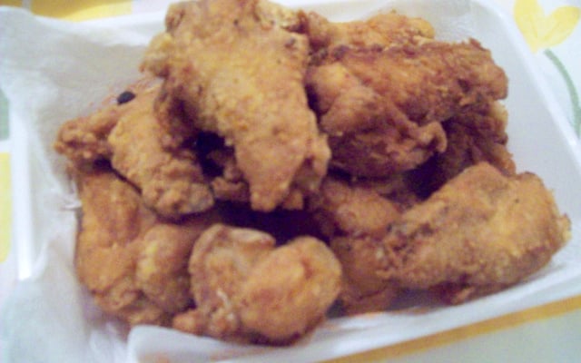 Coxa de frango empanada da mamãe