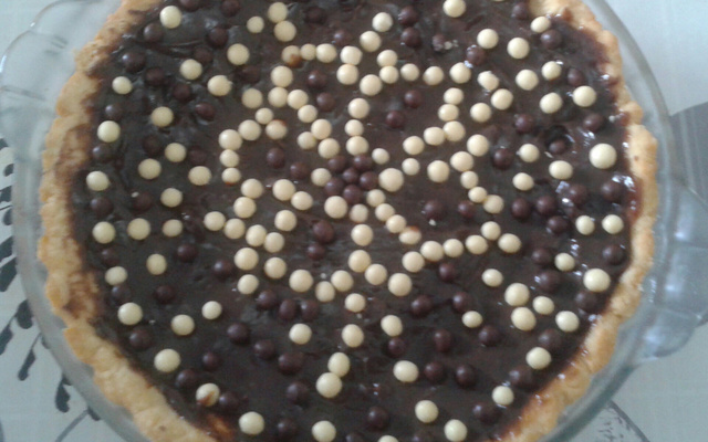 Torta cremosa de chocolate